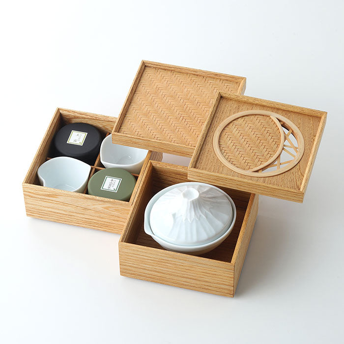 茶箱セット-月 /Tea box set -Moon