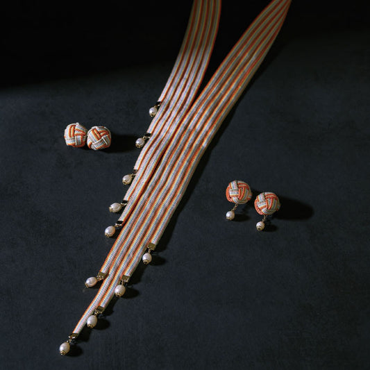 Nishiki necklace set-Rainbow